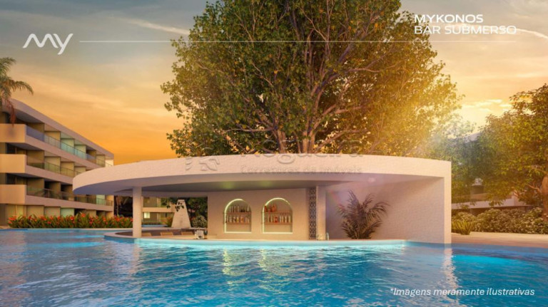 Imagem Flat com 1 Quarto à Venda, 26 m² em Praia De Muro Alto - Ipojuca