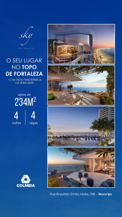 Imagem Apartamento com 4 Quartos à Venda, 238 m² em Mucuripe - Fortaleza