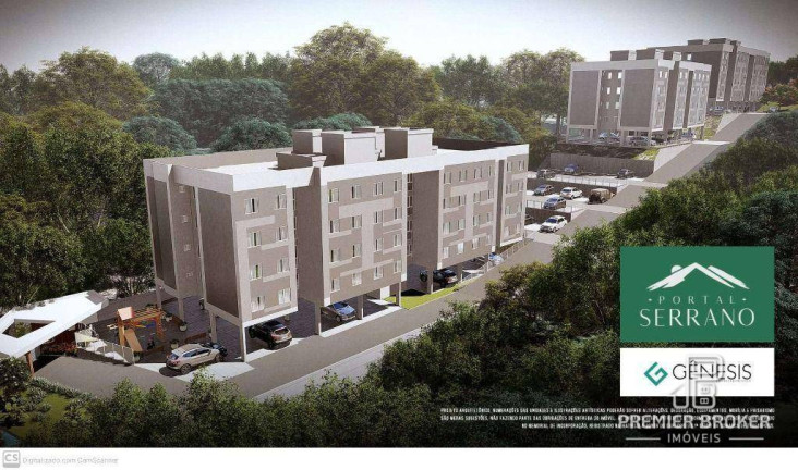Imagem Apartamento com 2 Quartos à Venda, 47 m² em Ermitage - Teresópolis