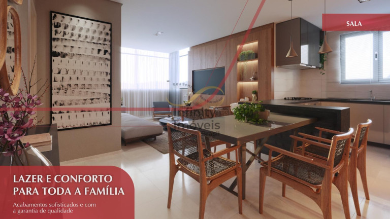 Imagem Apartamento com 3 Quartos à Venda, 84 m² em Cruzeiro - Belo Horizonte Imagem Apartamento com 3 Quartos à Venda, 84 m² em Cruzeiro - Belo Horizonte