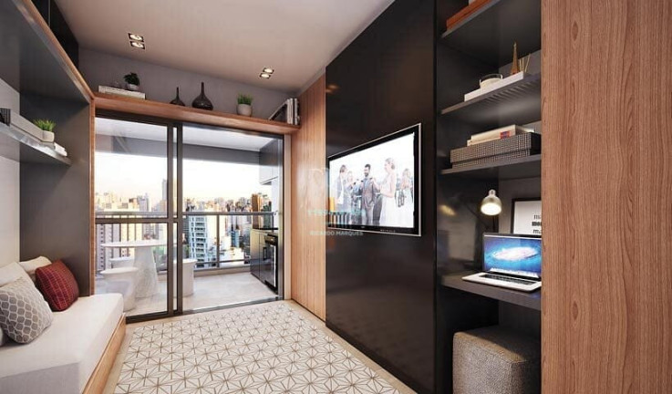 Imagem Apartamento com 1 Quarto à Venda, 54 m² em Pinheiros - São Paulo
