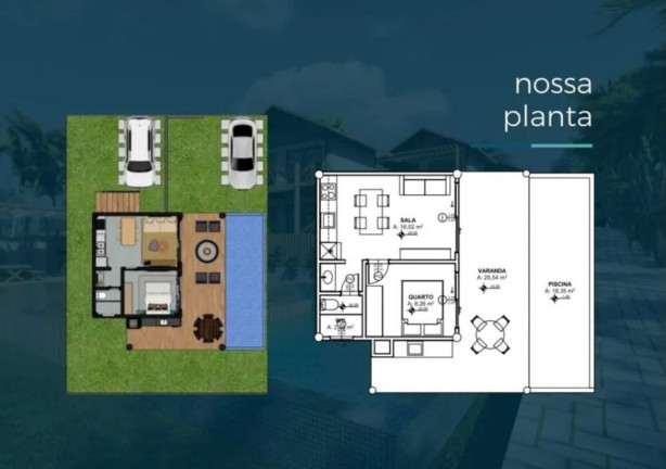 Imagem Apartamento com 1 Quarto à Venda, 56 m² em Praia Do Forte - Mata De São João Imagem Apartamento com 1 Quarto à Venda, 56 m² em Praia Do Forte - Mata De São João