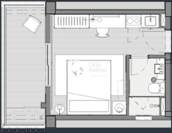 Imagem Studio com 1 Quarto à Venda, 25 m² em Jardim Paulista - São Paulo Imagem Studio com 1 Quarto à Venda, 25 m² em Jardim Paulista - São Paulo