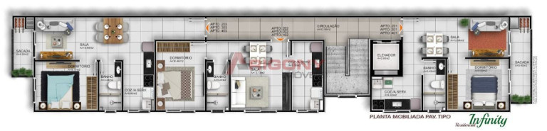 Imagem Apartamento com 1 Quarto à Venda, 43 m² em Camobi - Santa Maria Imagem Apartamento com 1 Quarto à Venda, 43 m² em Camobi - Santa Maria