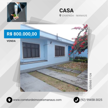 Casa à Venda,  em Chapada - Manaus