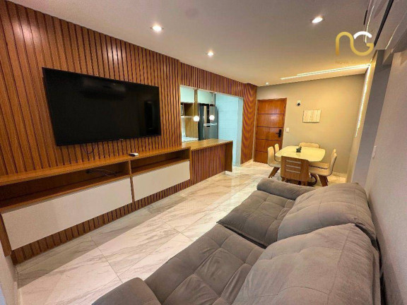 Apartamento com 2 Quartos à Venda, 78 m² em Vila Guilhermina - Praia Grande