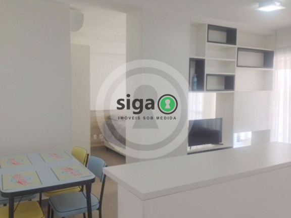 Imagem Apartamento com 1 Quarto para Alugar, 50 m² em Brooklin - São Paulo Imagem Apartamento com 1 Quarto para Alugar, 50 m² em Brooklin - São Paulo