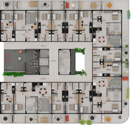 Imagem Apartamento com 2 Quartos à Venda, 70 m² em Bessa - João Pessoa
