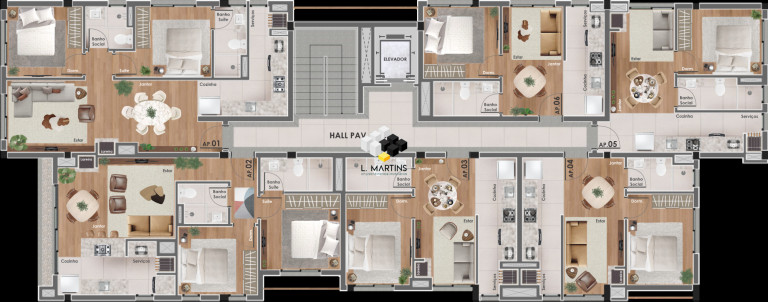 Imagem Apartamento com 2 Quartos à Venda, 93 m² em Centro - Canela Imagem Apartamento com 2 Quartos à Venda, 93 m² em Centro - Canela
