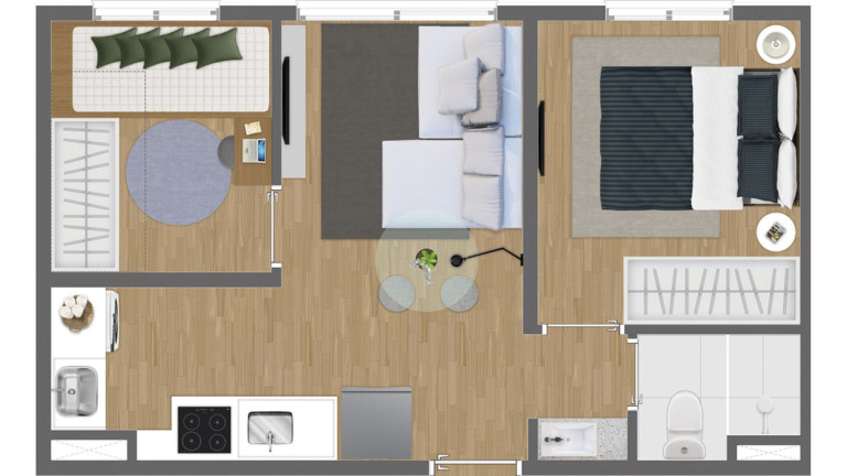 Imagem Imóvel com 2 Quartos à Venda, 32 m² em Guaianases - São Paulo