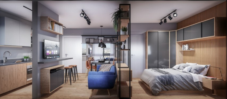 Imagem Loft com 1 Quarto à Venda, 34 m² em Floresta - Porto Alegre