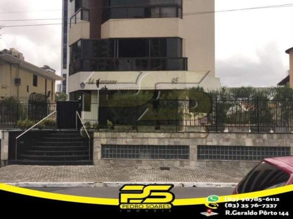 Apartamento com 3 Quartos à Venda, 100 m² em Manaíra - João Pessoa