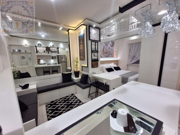 Imagem Apartamento com 1 Quarto à Venda, 31 m² em Centro - São Vicente