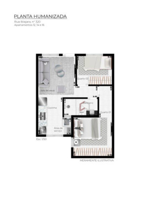 Imagem Apartamento com 2 Quartos à Venda, 36 m² em Parada Xv De Novembro - São Paulo Imagem Apartamento com 2 Quartos à Venda, 36 m² em Parada Xv De Novembro - São Paulo