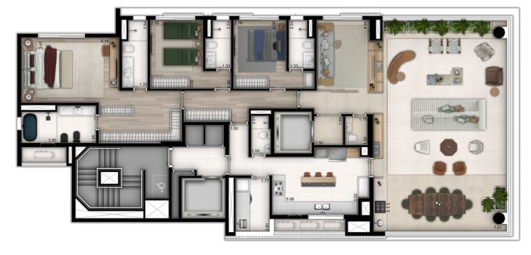 Imagem Apartamento com 4 Quartos à Venda, 427 m² em Moema - São Paulo