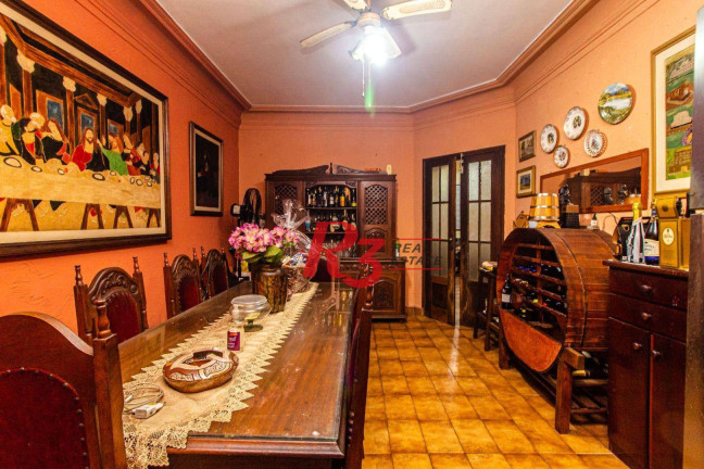 Imagem Sobrado com 4 Quartos à Venda, 291 m² em Encruzilhada - Santos
