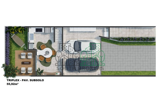 Imagem Sobrado com 3 Quartos à Venda, em Abranches - Curitiba Imagem Sobrado com 3 Quartos à Venda, em Abranches - Curitiba