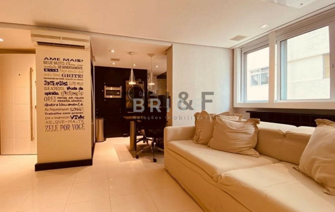 Imagem Apartamento com 1 Quarto para Alugar, 68 m² em Cerqueira César - São Paulo