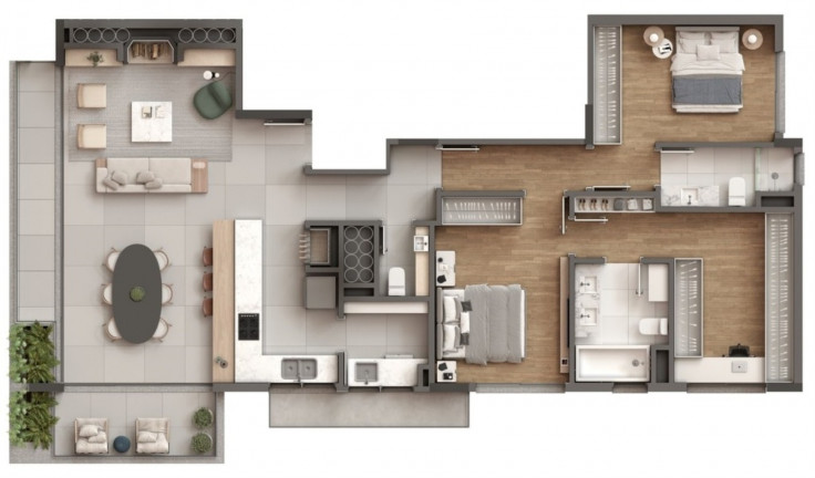 Imagem Imóvel com 3 Quartos à Venda, 212 m² em Bela Vista - Porto Alegre Imagem Imóvel com 3 Quartos à Venda, 212 m² em Bela Vista - Porto Alegre