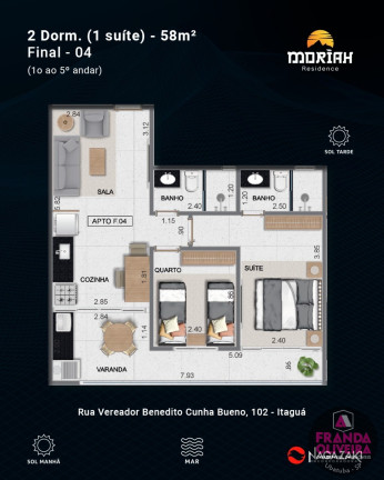 Imagem Apartamento com 2 Quartos à Venda, 69 m² em Itaguá - Ubatuba Imagem Apartamento com 2 Quartos à Venda, 69 m² em Itaguá - Ubatuba