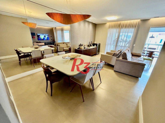 Imagem Apartamento com 3 Quartos à Venda, 181 m² em Gonzaga - Santos