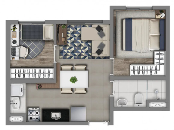 Imagem Apartamento com 1 Quarto à Venda, 24 m² em Guaianases - São Paulo Imagem Apartamento com 1 Quarto à Venda, 24 m² em Guaianases - São Paulo