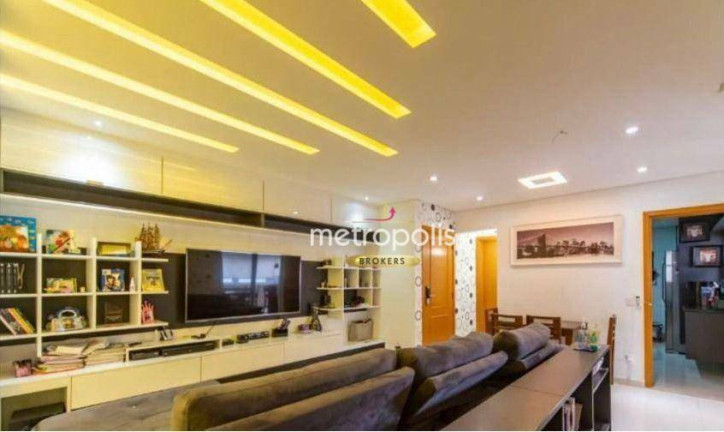 Imagem Apartamento com 3 Quartos à Venda, 126 m² em Vila Scarpelli - Santo André