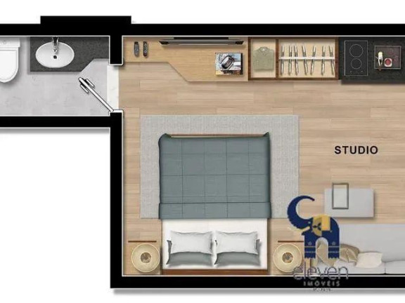 Foto do imóvel Apartamento com 1 Quarto à Venda, 24 m² em Barra - Salvador