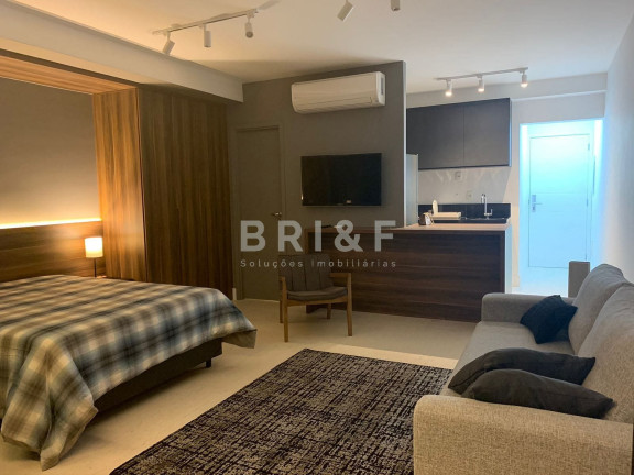 Imagem Apartamento com 1 Quarto para Alugar, 40 m² em Brooklin Paulista - São Paulo