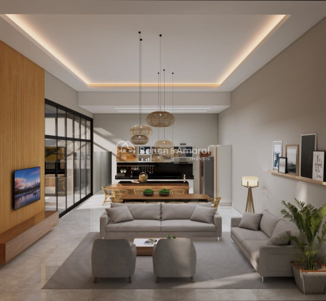 Imagem Casa de Condomínio com 3 Quartos à Venda, 330 m² em Parque Brasil 500 - Paulínia