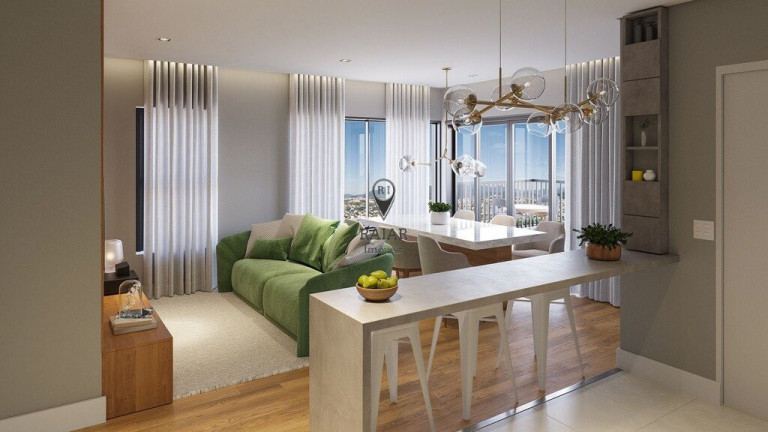 Imagem Apartamento com 2 Quartos à Venda,  em Boa Vista - Curitiba