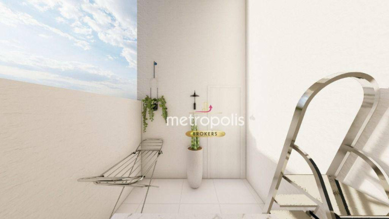 Imagem Apartamento com 2 Quartos à Venda, 55 m² em Campestre - Santo André