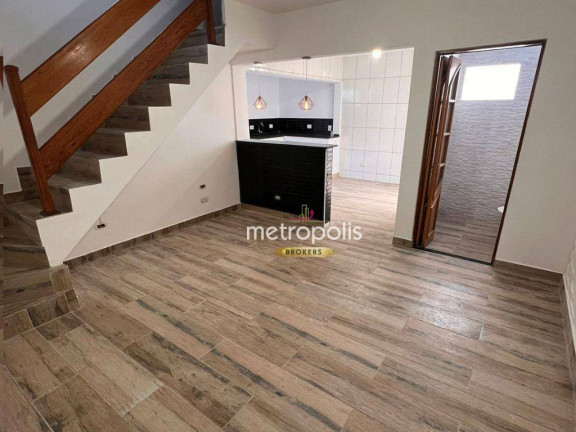 Sobrado com 2 Quartos à Venda, 119 m² em Jardim Santo Alberto - Santo André