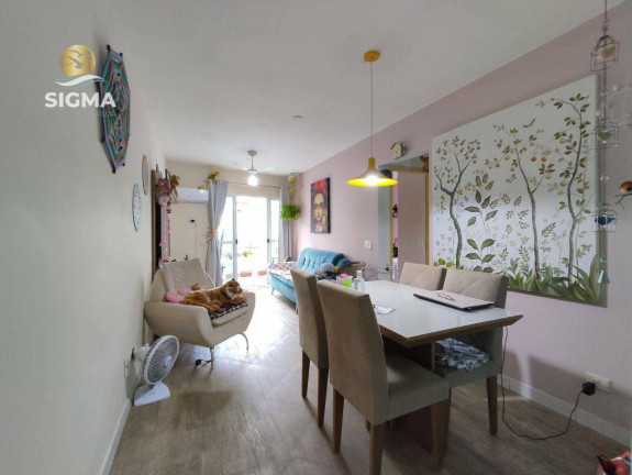 Imagem Apartamento com 2 Quartos à Venda, 75 m² em Tombo - Guarujá