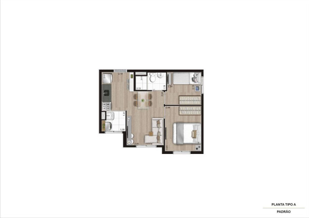 Imagem Apartamento com 2 Quartos à Venda, 36 m² em Cambuci - São Paulo Imagem Apartamento com 2 Quartos à Venda, 36 m² em Cambuci - São Paulo