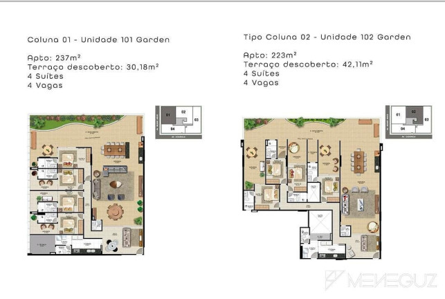 Imagem Apartamento com 4 Quartos à Venda, 212 m² em Praia Do Morro - Guarapari Imagem Apartamento com 4 Quartos à Venda, 212 m² em Praia Do Morro - Guarapari