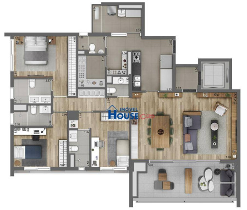 Imagem Apartamento com 3 Quartos à Venda, 149 m² em Moema - São Paulo Imagem Apartamento com 3 Quartos à Venda, 149 m² em Moema - São Paulo