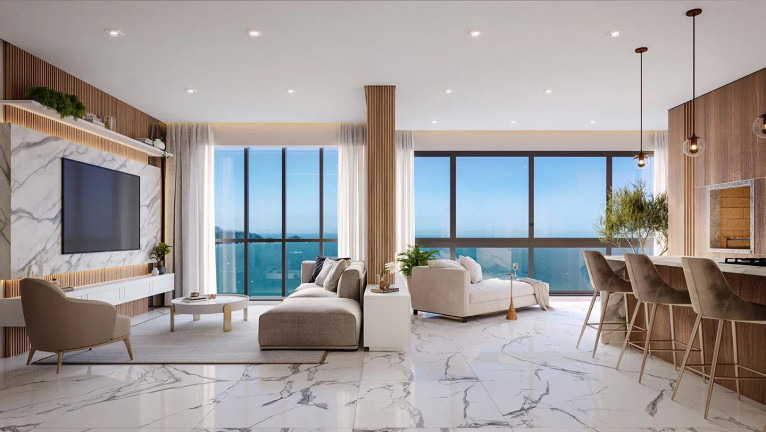 Imagem Apartamento com 4 Quartos à Venda, 190 m² em Meia Praia - Itapema