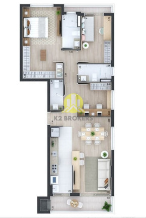 Imagem Apartamento com 3 Quartos à Venda, 99 m² em Cabral - Curitiba Imagem Apartamento com 3 Quartos à Venda, 99 m² em Cabral - Curitiba