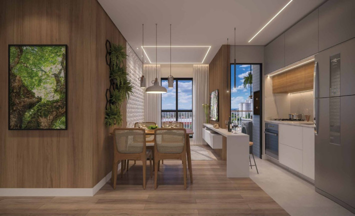 Imagem Apartamento com 1 Quarto à Venda, 33 m² em Bairro Alto - Curitiba