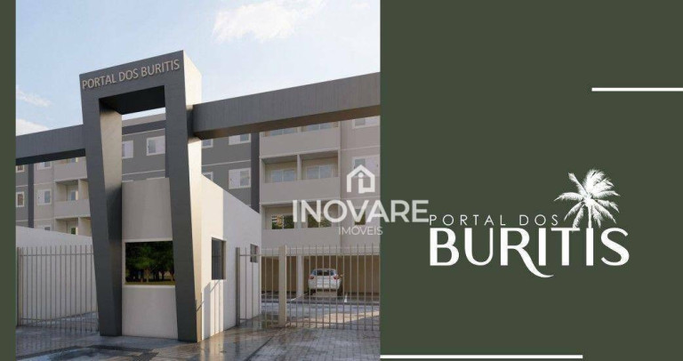 Apartamento com 2 Quartos à Venda, 41 m² em Setor Buritys - Itumbiara