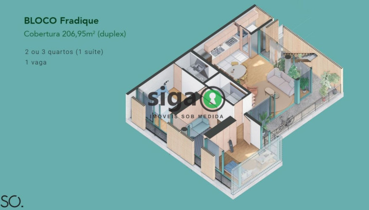 Imagem Apartamento com 3 Quartos à Venda, 206 m² em Vila Madalena - São Paulo Imagem Apartamento com 3 Quartos à Venda, 206 m² em Vila Madalena - São Paulo