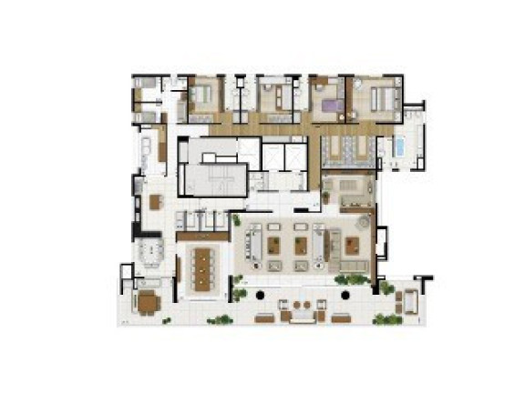 Imagem Apartamento com 5 Quartos à Venda, 485 m² em Parque Colonial - São Paulo Imagem Apartamento com 5 Quartos à Venda, 485 m² em Parque Colonial - São Paulo