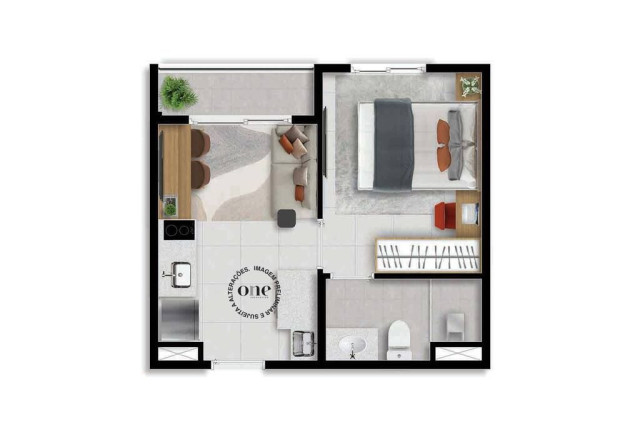 Imagem Apartamento com 2 Quartos à Venda, 37 m² em Butantã - São Paulo