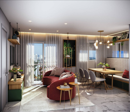 Imagem Apartamento com 2 Quartos à Venda, 44 m² em Quarta Parada - São Paulo
