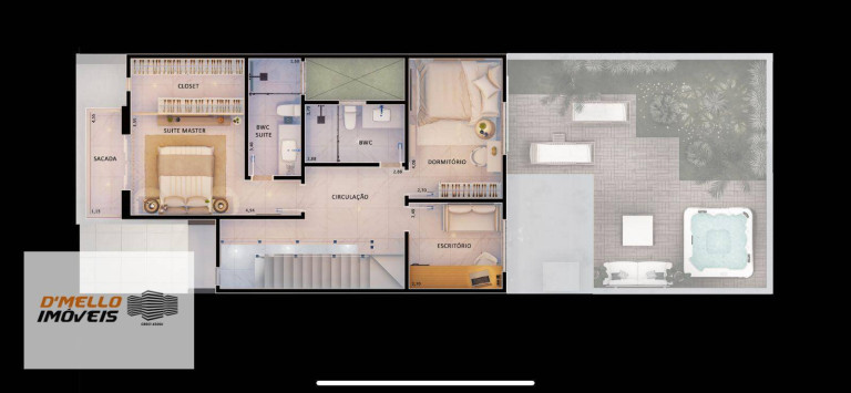 Imagem Sobrado com 3 Quartos à Venda, 170 m² em Beira Rio - Biguaçu