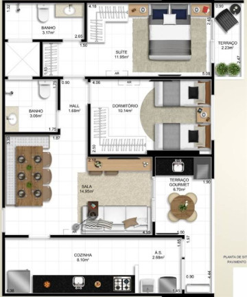 Imagem Apartamento com 2 Quartos à Venda, 78 m² em Ocian - Praia Grande Imagem Apartamento com 2 Quartos à Venda, 78 m² em Ocian - Praia Grande
