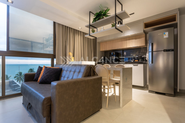 Imagem Flat com 1 Quarto à Venda, 43 m² em Cabo Branco - João Pessoa