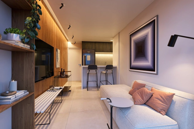 Imagem Apartamento com 1 Quarto à Venda, 43 m² Imagem Apartamento com 1 Quarto à Venda, 43 m²