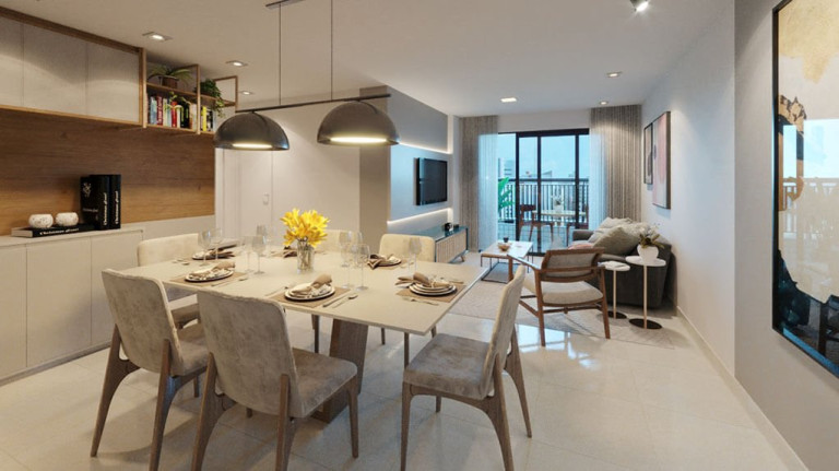 Imagem Apartamento com 3 Quartos à Venda, 89 m² em Fátima - Fortaleza